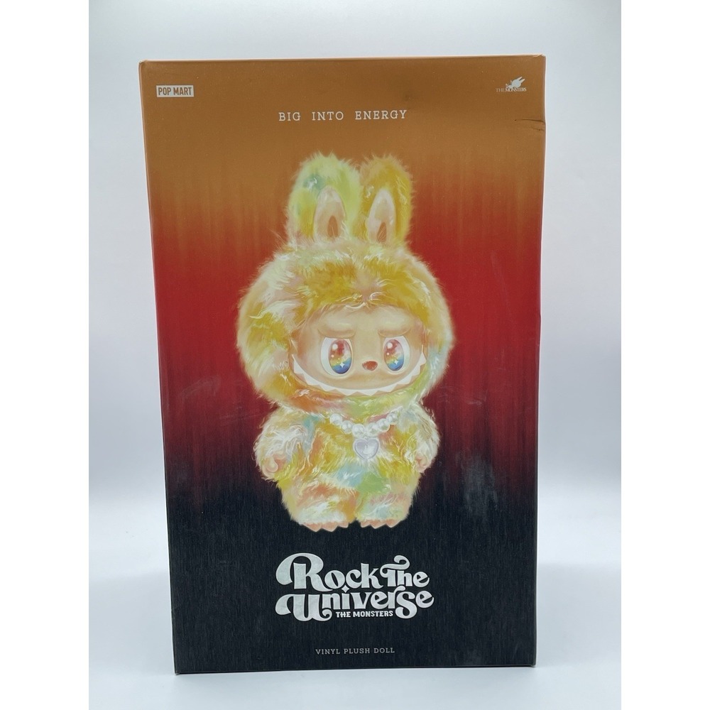 POPMART Labubu‎ Big into Energy Series Rock The Universe Vinyl Plush Doll - NEW
